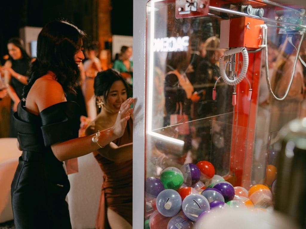LTK Gala Influencer Event at the Natural History Museum with various brand experiences built by Event Concept, event production company and creative event agency based in London and New York.